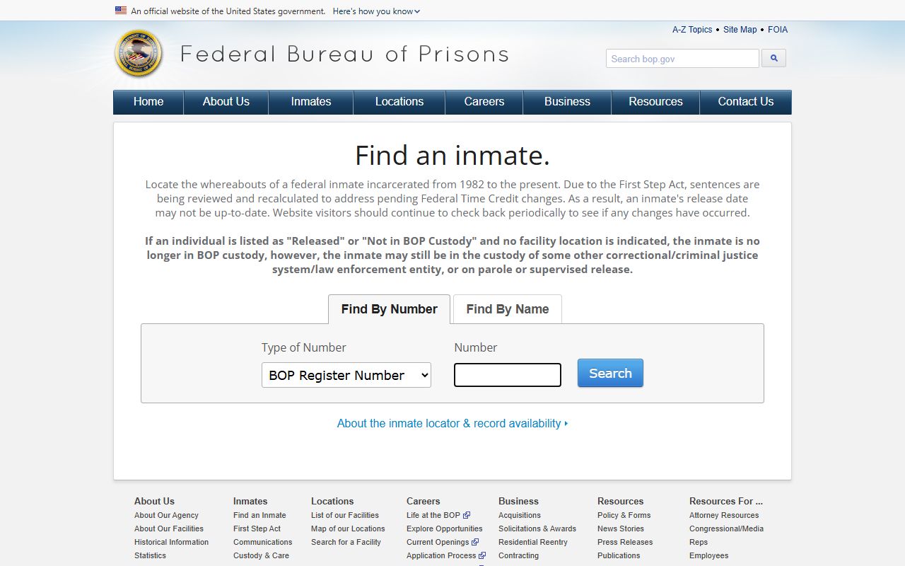 Mahnomen County warrant records federal custody locator